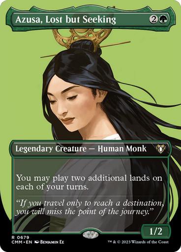 Azusa, Lost but Seeking #679 Magic Commander Masters