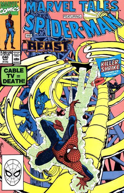 Marvel Tales #240 (1990) Comic Books Marvel Tales