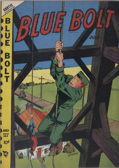 Blue Bolt #92 (1948) Comic Books Blue Bolt