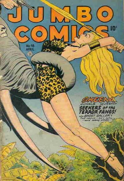 Jumbo Comics #98 (1947) Comic Books Jumbo Comics
