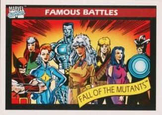 Fall of the Mutants #102 Cover Art