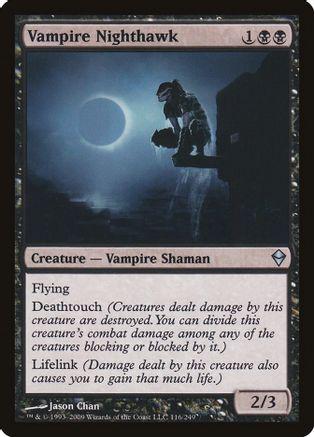 Vampire Nighthawk #116 Magic Zendikar