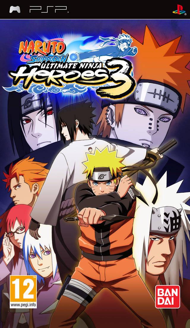 Naruto Shippuden: Ultimate Ninja Heroes 3 PAL PSP