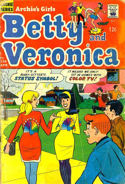 Archie's Girls Betty and Veronica #136 (1967) Comic Books Archie's Girls Betty and Veronica