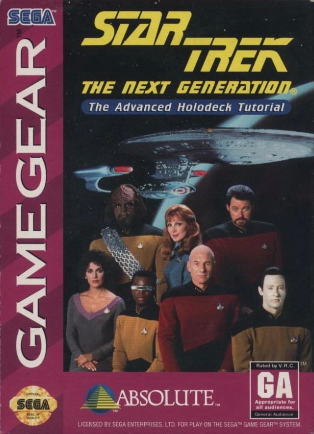 Star Trek the Next Generation Advanced Holodeck Tutorial Sega Game Gear