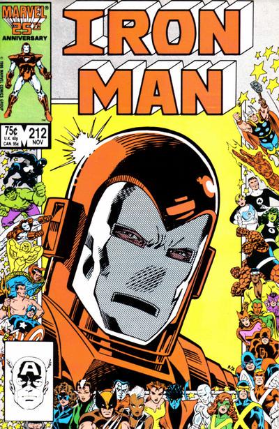 Iron Man #212 (1986) Comic Books Iron Man