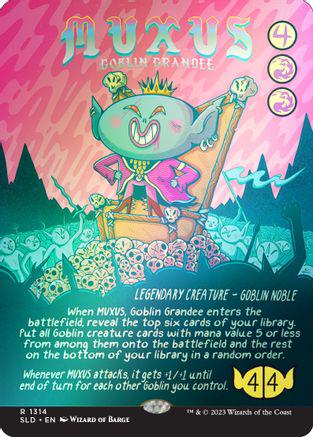 Muxus, Goblin Grandee #1314 Magic Secret Lair Drop