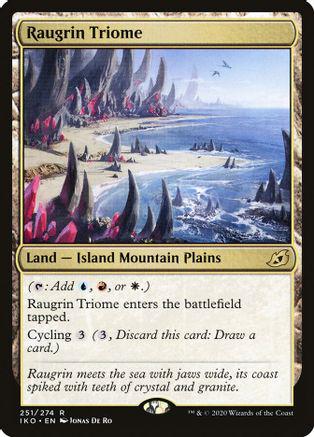 Raugrin Triome #251 Magic Ikoria Lair of Behemoths