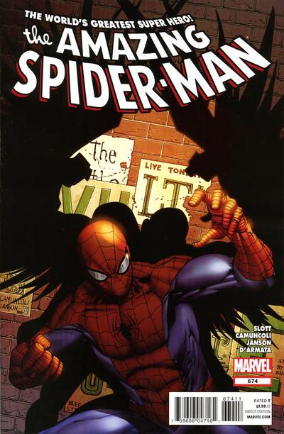 Amazing Spider-Man #674 (2012) Comic Books Amazing Spider-Man