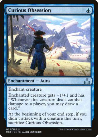 Curious Obsession Magic Rivals of Ixalan