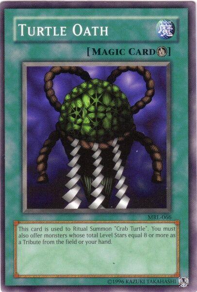 Turtle Oath MRL-066 YuGiOh Magic Ruler