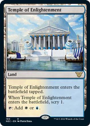 Temple of Enlightenment Magic Kamigawa: Neon Dynasty Commander