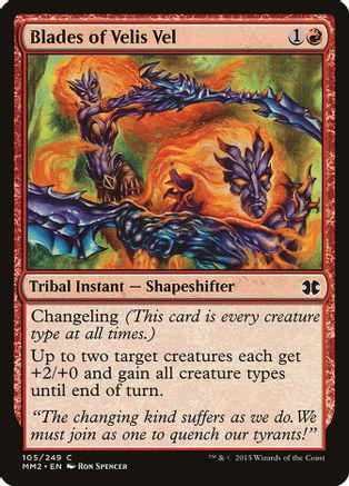 Blades of Velis Vel Magic Modern Masters 2015