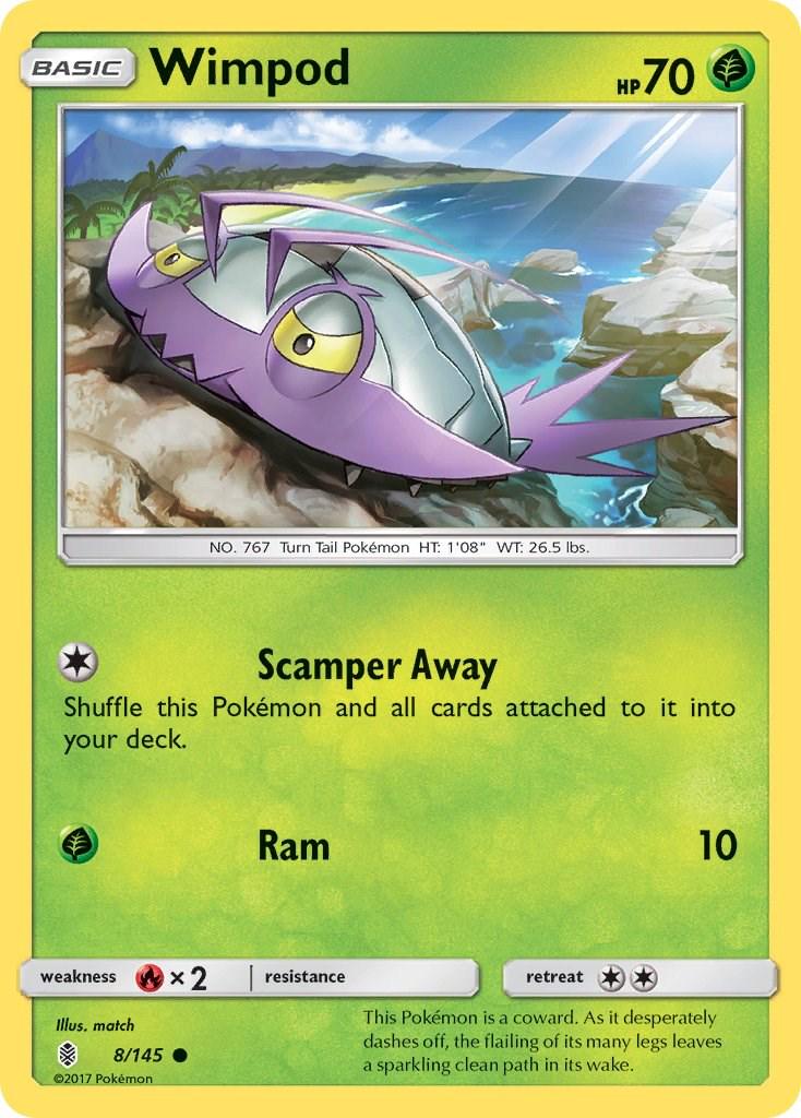 Wimpod #8 Pokemon Guardians Rising