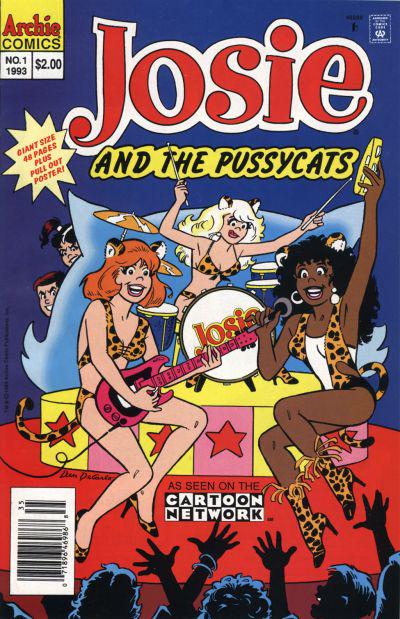 Josie and the Pussycats #1 (1993) Comic Books Josie and the Pussycats
