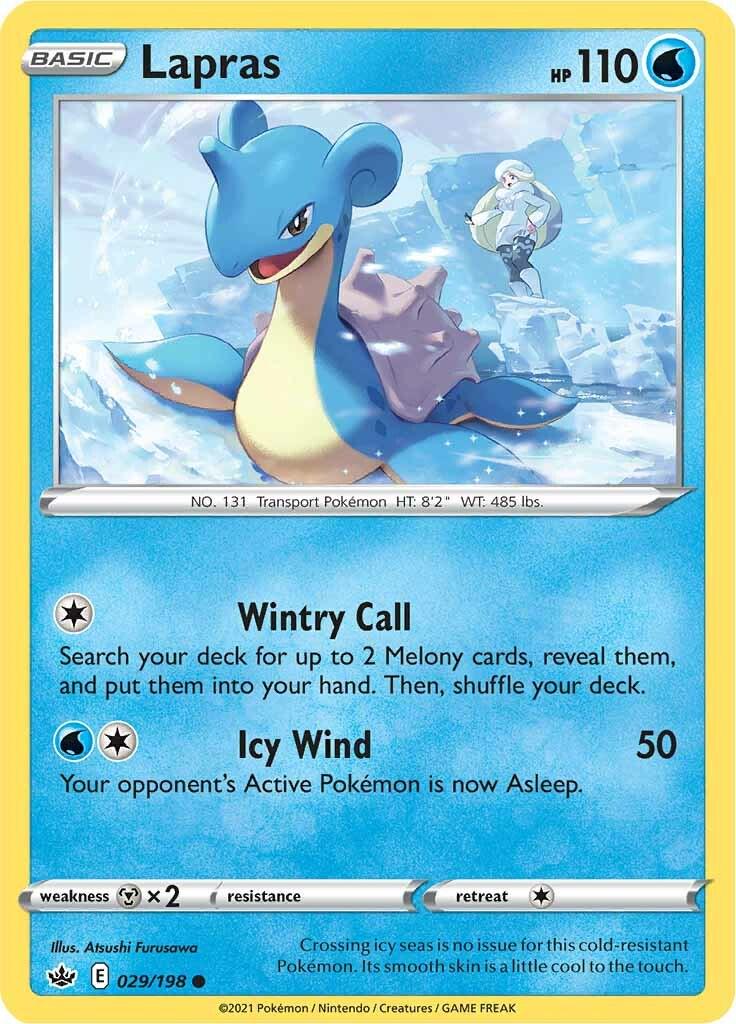 Lapras #29 Pokemon Chilling Reign