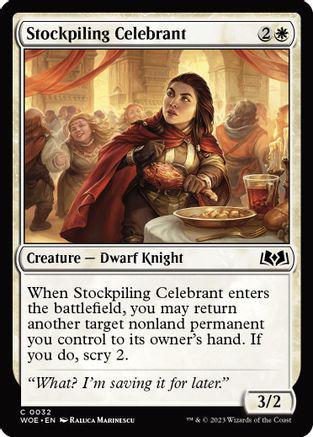 Stockpiling Celebrant #32 Cover Art