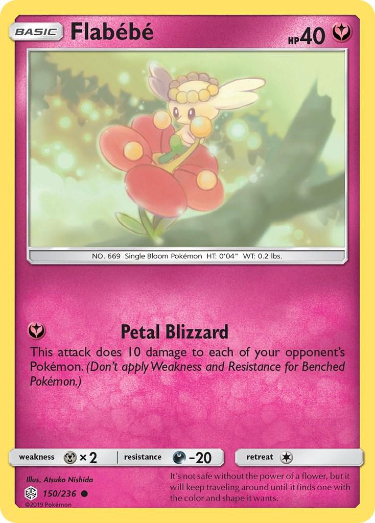 Flabebe #150 Pokemon Cosmic Eclipse
