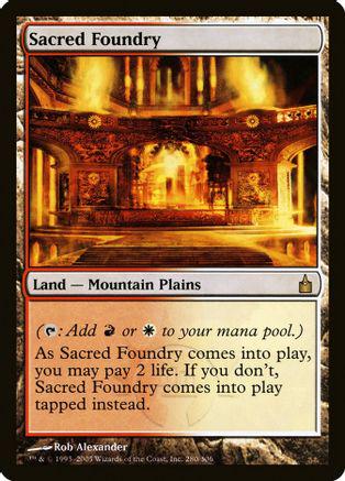 Sacred Foundry #280 Magic Ravnica