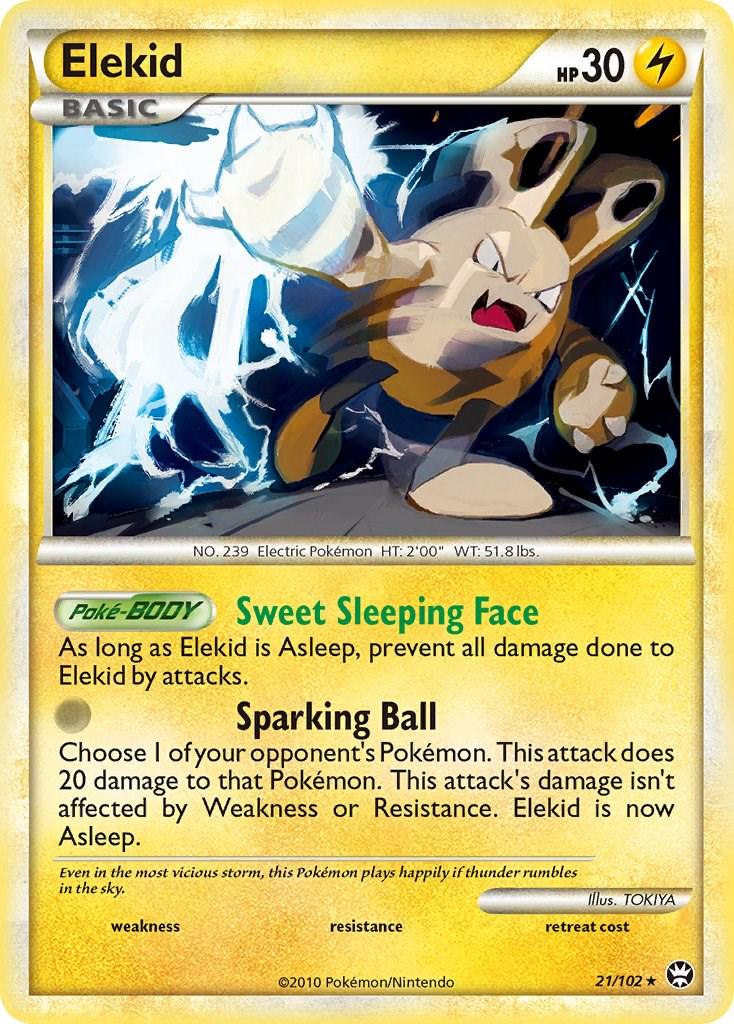 Elekid #21 Pokemon Triumphant