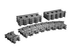 LEGO Set | Flexible and Straight Tracks LEGO Train