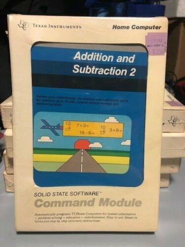 Addition and Subtraction 2 TI-99