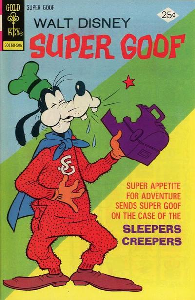 Walt Disney Super Goof #34 (1975) Comic Books Walt Disney Super Goof