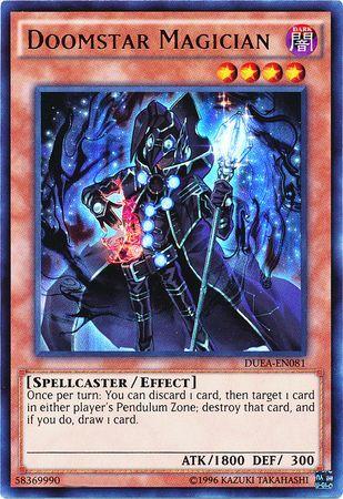 Doomstar Magician DUEA-EN081 YuGiOh Duelist Alliance