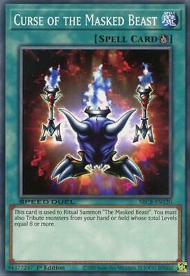 Curse of the Masked Beast SBCB-EN120 YuGiOh Speed Duel: Battle City Box