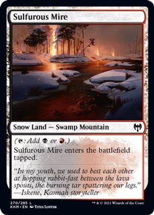 Sulfurous Mire (Magic Kaldheim)