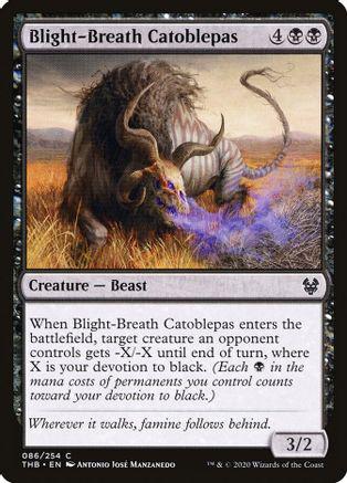 Blight-Breath Catoblepas #86 Magic Theros Beyond Death