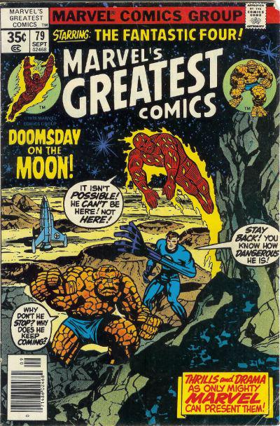 Marvel's Greatest Comics #79 (1978) Comic Books Marvel's Greatest Comics