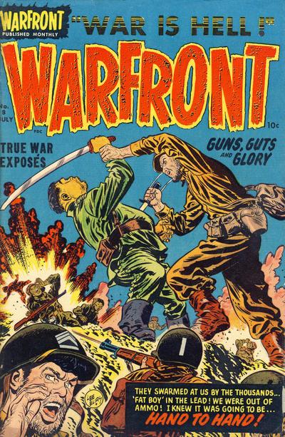 Warfront #8 (1952) Comic Books Warfront