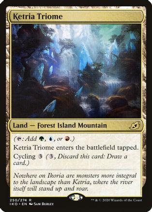 Ketria Triome #250 Magic Ikoria Lair of Behemoths