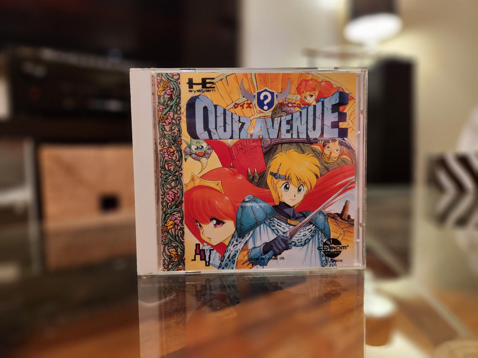 Quiz Avenue JP PC Engine CD