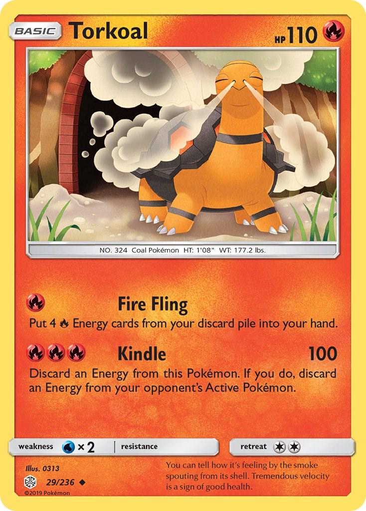 Torkoal #29 Pokemon Cosmic Eclipse