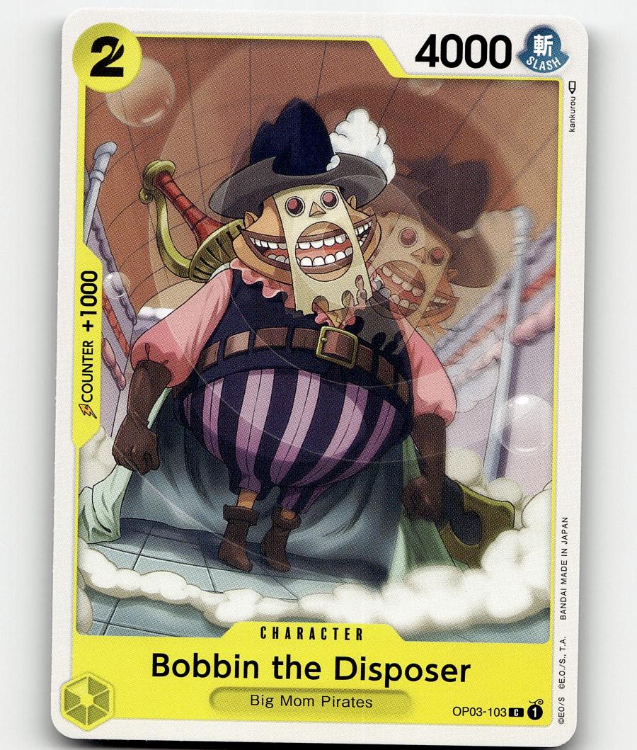 Bobbin the Disposer OP03-103 One Piece Pillars of Strength
