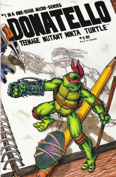 Donatello, Teenage Mutant Ninja Turtle #1 (1986) Comic Books Donatello, Teenage Mutant Ninja Turtle