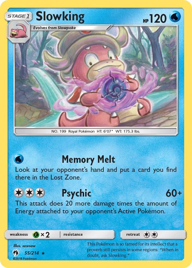 Slowking #55 Pokemon Lost Thunder
