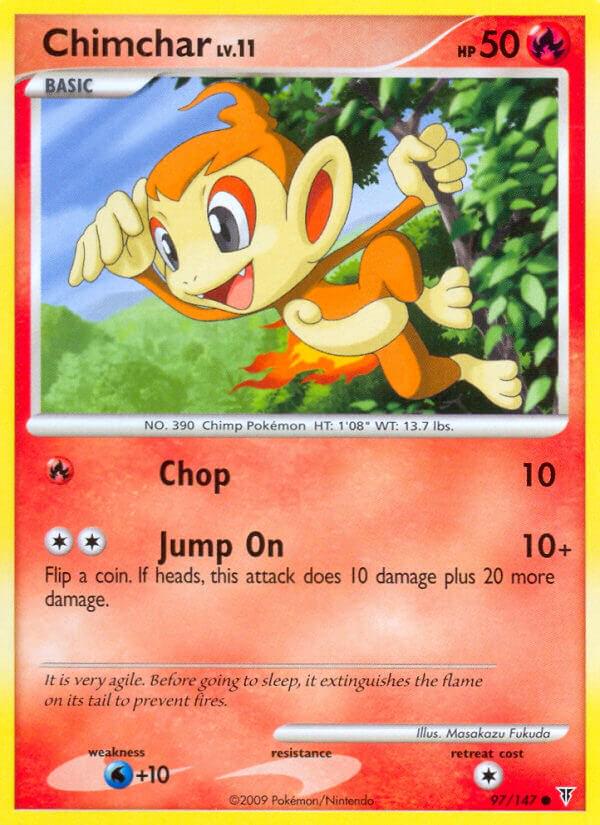 Chimchar #97 Pokemon Supreme Victors