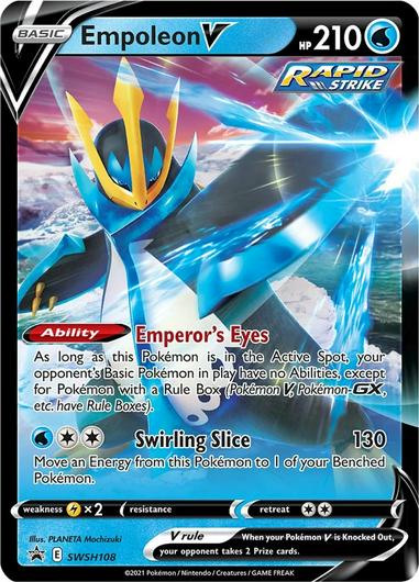Empoleon V #SWSH108 Cover Art