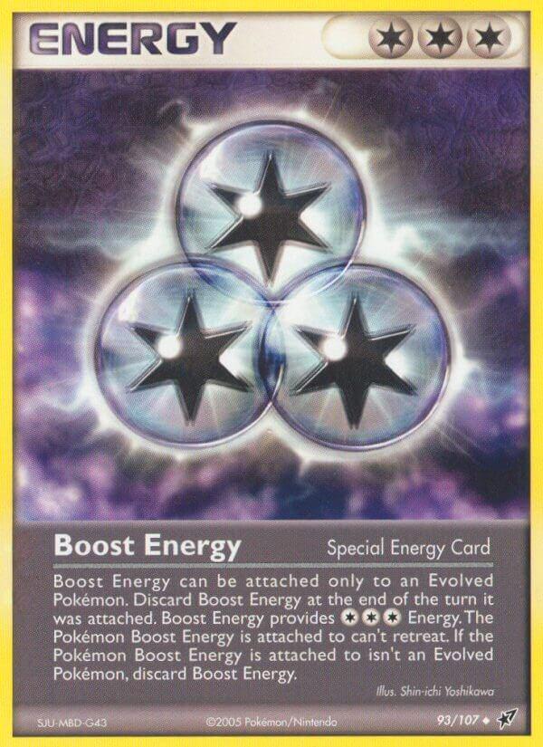 Boost Energy #93 Pokemon Deoxys