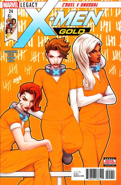 X-Men: Gold #24 (2018) Comic Books X-Men: Gold