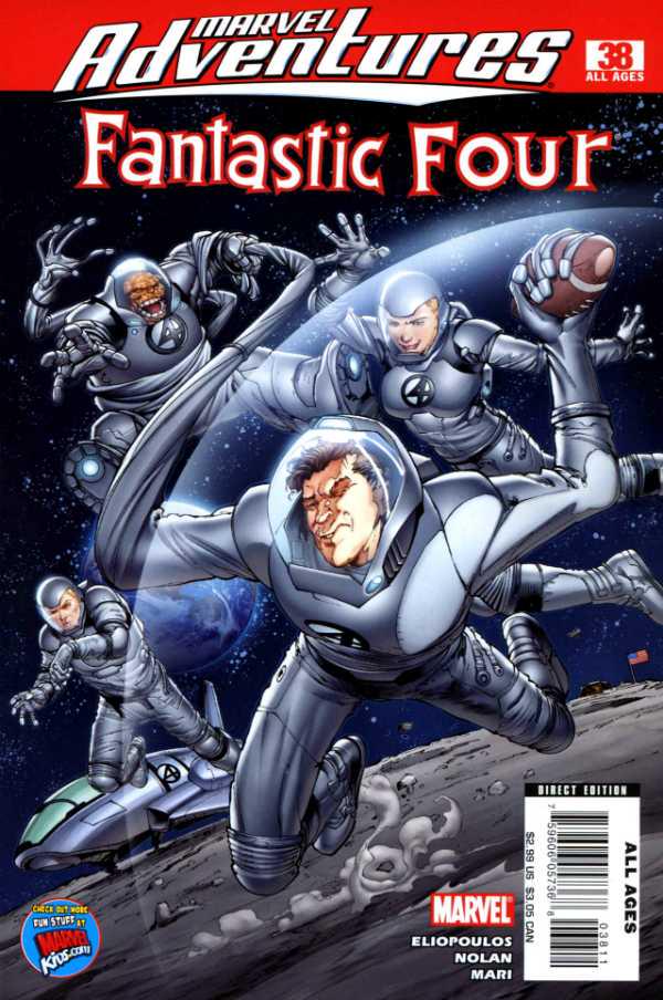 Marvel Adventures: Fantastic Four #38 (2008) Comic Books Marvel Adventures Fantastic Four