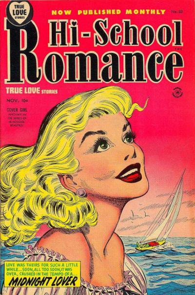Hi-School Romance #33 (1954) Comic Books Hi-School Romance