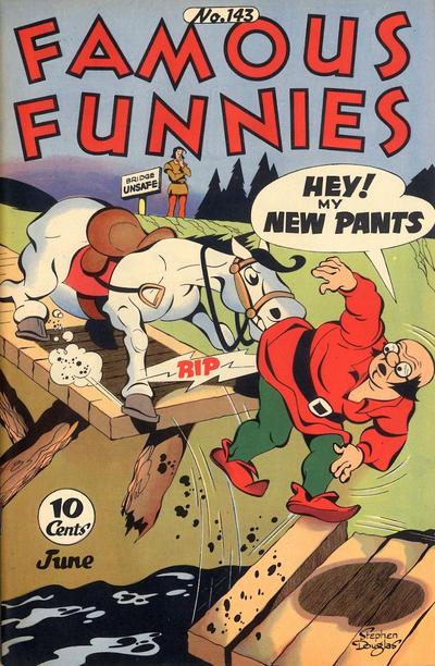 Famous Funnies #143 (1946) Comic Books Famous Funnies