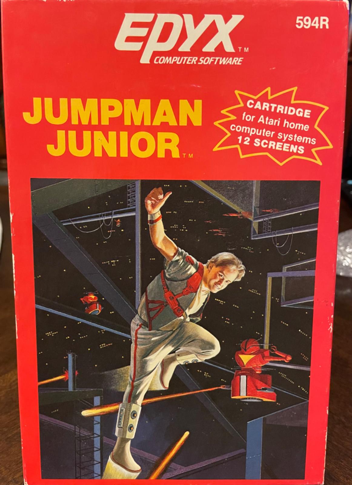 Jumpman Junior Atari 400