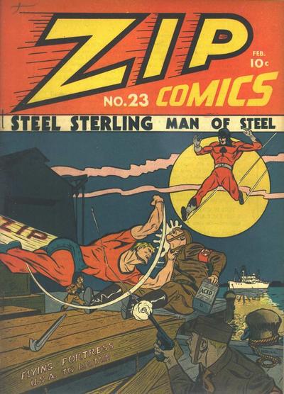 Zip Comics #23 (1942) Comic Books Zip Comics