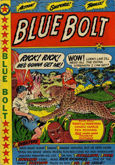 Blue Bolt #102 (1949) Comic Books Blue Bolt