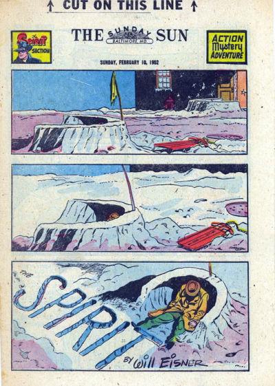 Spirit #2/10/1952 (1952) Comic Books Spirit